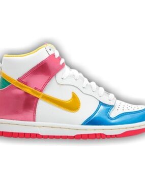 Rare vintage 2008 Nike High-Top Sneakers - multicolored